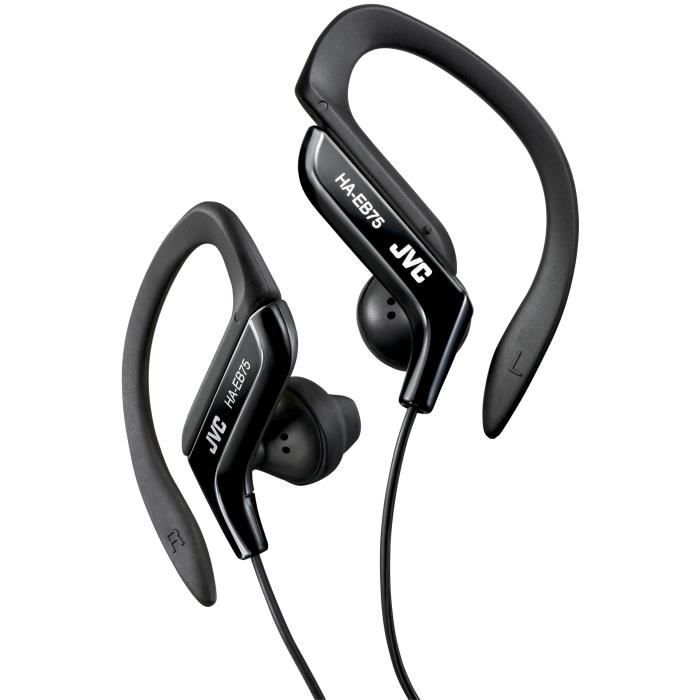 JVC HA-EB75-B-E Ecouteur sport clip noir - Achat / Vente casque - écouteurs  JVC HA-EB75-B-E Ecouteurs à petit prix- Cdiscount