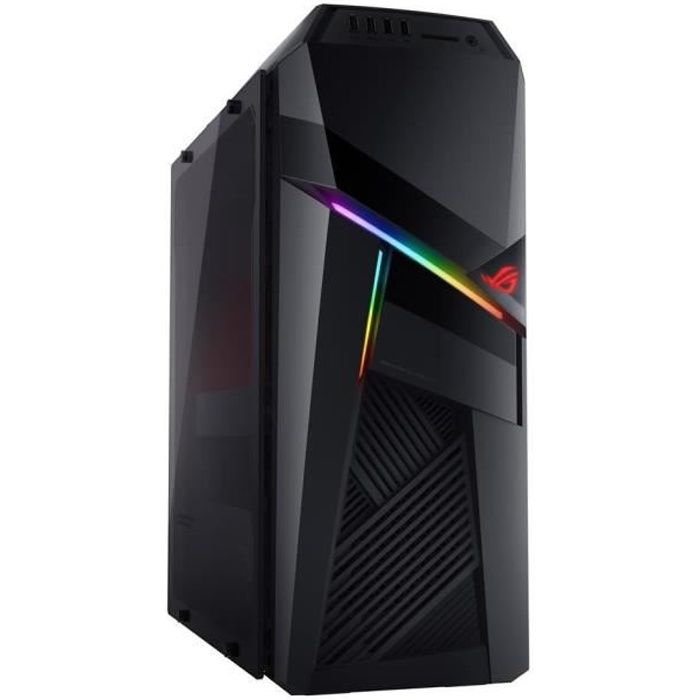 Vente Ordinateur de bureau ASUS Unité Centrale Gamer ROG GL12CP-FR075T - i7-8700 - RAM 8Go - Stockage 256Go SSD + 1To HDD - GTX1060 6Go - Windows 10 pas cher Vente Ordinateur de bureau ASUS Unité Centrale Gamer ROG GL12CP-FR075T - i7-8700 - RAM 8Go - Stockage 256Go SSD + 1To HDD - GTX1060 6Go - Windows 10 pas cher
