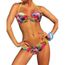 Maillot De Bains 2 Pièces Bikini Pareo Jaune Moutarde