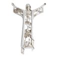 2 Figurines de xRisen Christ, croix murale, Crucifix, jésus, Sculpture, décoration de la maison STATUE - STATUETTE - TCJ13516-0