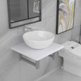 🏩9897Luxueux Magnifique-Meuble de salle de bain Colonne salle de bain Scandinave -Armoire de salle de bain Armoire toilette - en de-0
