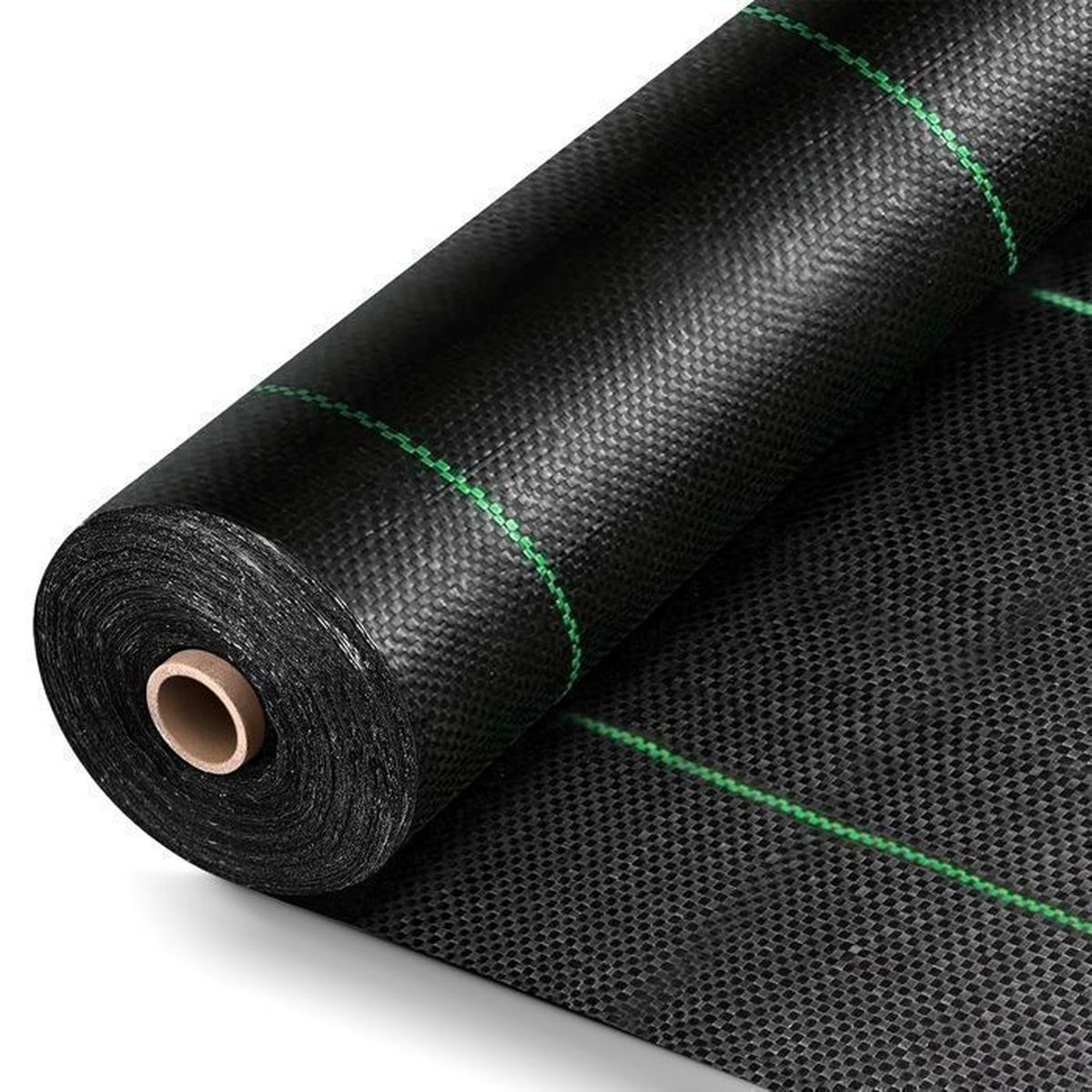 Membrane Anti-mauvaises Herbes Noire 0,5 X 50 M Pp Vidaxl à Prix