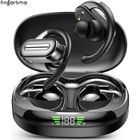FINGERTIME Écouteurs sans fil Bluetooth 5.4 56H d’Autonomie Chargement Casque de Sport Supra-Auriculaire Étanches Basses Profondes Noir