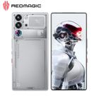 Smartphone REDMAGIC 10S Pro 5G 16 Go RAM 512 Go ROM Snapdragon 8 Elite Version phare Transparent Argent