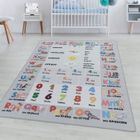 Tapis d'Enfant Chambre - Titan - Les Saisons - Gris - 140 x 200 cm - 100% Polypropylène - SIMPEX