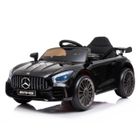 PLAY4FUN Voiture électrique Mercedes GTR AMG 25W Noir