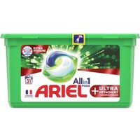 Ariel Allin1 Pods Lessive Effet de Nettoyage de Taches OXI en capsules 31 Lavages