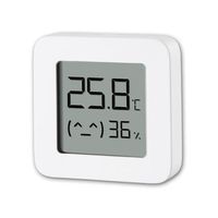1 PCS - XIAOMI Mijia – thermomètre et hygromètre intelligent électrique sans fil 2, Bluetooth, détection de t