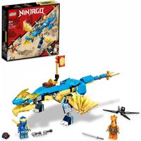 LEGO® 71760 NINJAGO L’Évolution Dragon Du Tonnerre De Jay, Set avec Figurine de Serpent avec bannière de mission à collectionner