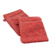 Lot De 10 Gants De Toilette En Coton 15x21 Cm - 500 G/m², Doux, Absorbants, Certifié Öko-Tex