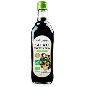 ASIE Sauce Soja Bio Shoyu grand cru 25% moins salé - 0,