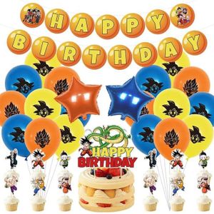 Decoration Anniversaire Dragon Ball Z Cdiscount