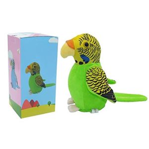 Parrot Perroquet répète ce que vous dites Mimicry Pet Toy Peluche Buddy