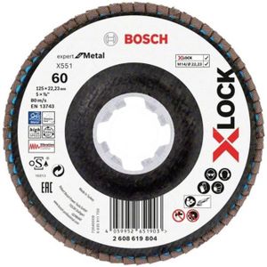 DISQUE ABRASIF Bosch Accessories 2608619804 X551 Disque segmenté 