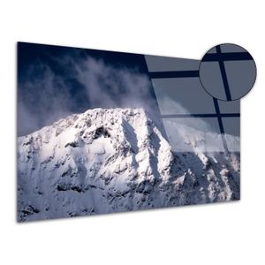 OBJET DÉCORATION MURALE DECLINA, Tableau paysage de montagne, Tableau plex