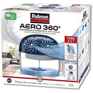 DÉSHUMIDIFICATEUR Absorbeur d'humidité AERO 360° 40m² - RUBSON