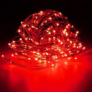 GUIRLANDE D'EXTÉRIEUR Guirlandes Lumineuses à LED 3M - Rouge - Décoratio