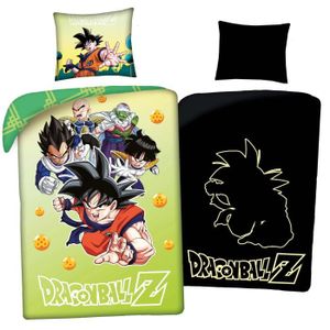 HOUSSE DE COUETTE SEULE Dragon Ball Z - Parure de lit coton Enfant Manga L