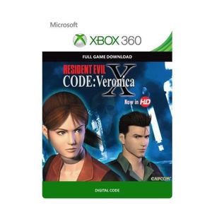 JEU XBOX 360 À TÉLÉCHARGER Resident Evil - Code: Veronica X Jeu Xbox 360 à télécharger