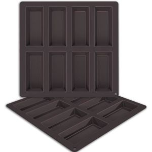 Moule Chocolat Arbre de Noël 9 x 5,9 cm (x4) Chocolate World