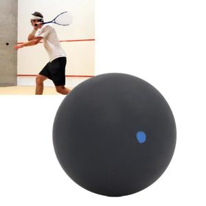 BALLE DE SQUASH Zerodis Balle de squash en caoutchouc résistante à l'usure à points bleus pour l'entraînement et la compétition