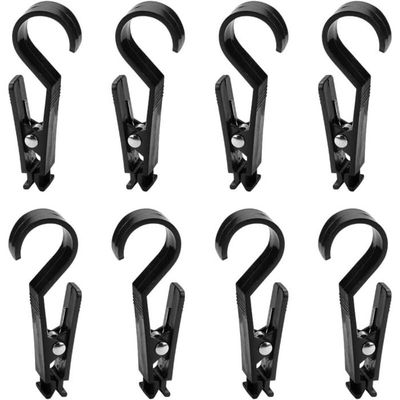 Lot De 10 Clips De Tente Réutilisables Avec Crochets – Anti-Vent Pour Bâche Et Auvent, Camping Malin