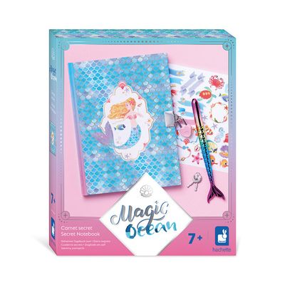 Journal Intime Sirène Avec Cadenas - Format A5 - Inclut Stickers, Marque-page Et Stylo - Cadeau Pour Filles 7-12 Ans