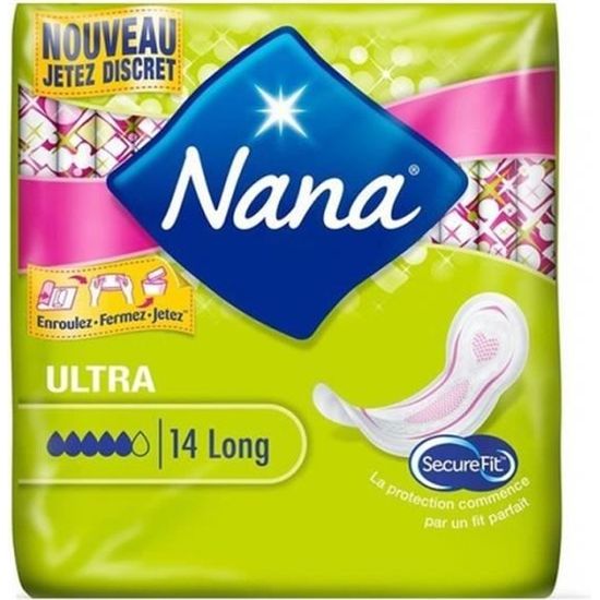 NANA Serviettes hygièniques Maxi Normal x18 - Cdiscount Au quotidien