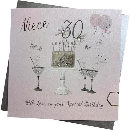 Carte D'anniversaire Pop-up 3D Pour Nièce - Design Coloré Avec Enveloppe, Décoration Créative Et Personnalisée - 8