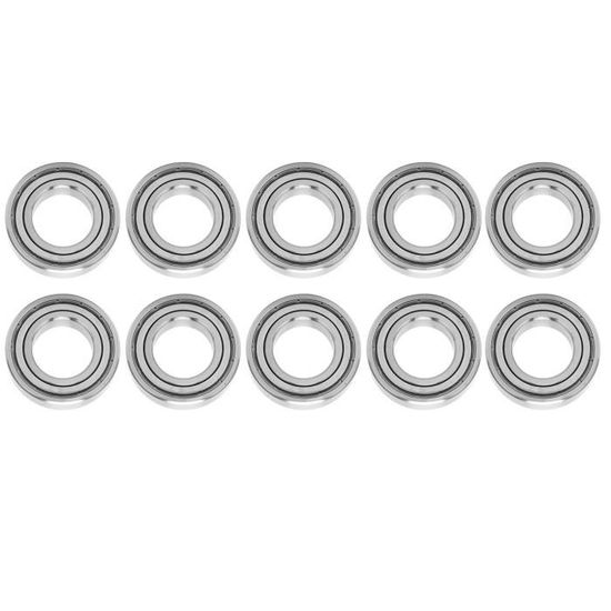 10 Roulements à Billes Miniatures De Poussée F8-22M - Acier Chromé 8x22x7mm - Neuf Zaplyte