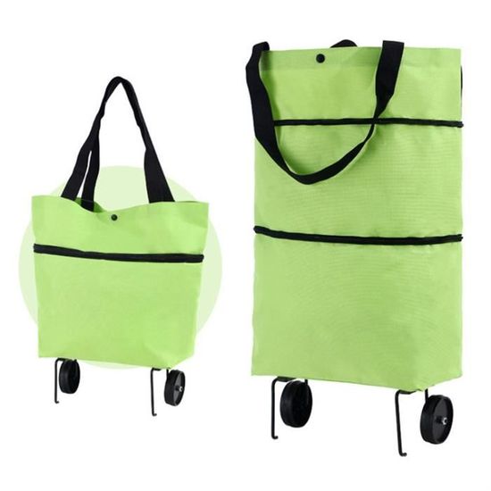 Sac De Courses Pliable En Nylon - 50x40 Cm - Capacité 20 Kg - Réutilisable, Léger, Imperméable - Pour Shopping, Voyage