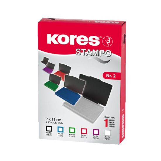 Stampo Tampon Encreur Taille 2 Bleu