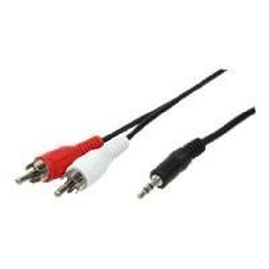 Câble Audio Jack Sentivus 3,5 Mm - 3 M, Rouge, Contacts Dorés, Cuivre OFC Pour Son Haute Qualité