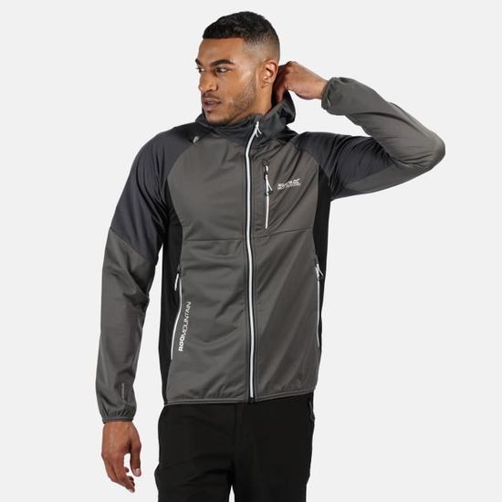 Vetements Hommes Trespass Homme Zig Ultra Reflechissant Active Sports Resistant A L Eau Veste Argent Sports Vacances