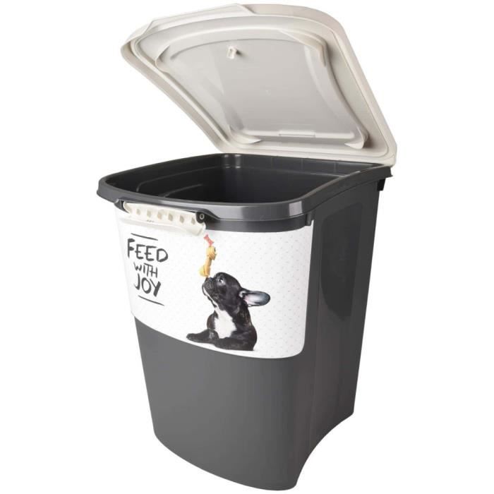 Boite stockage 38 Litres nourriture pour chien