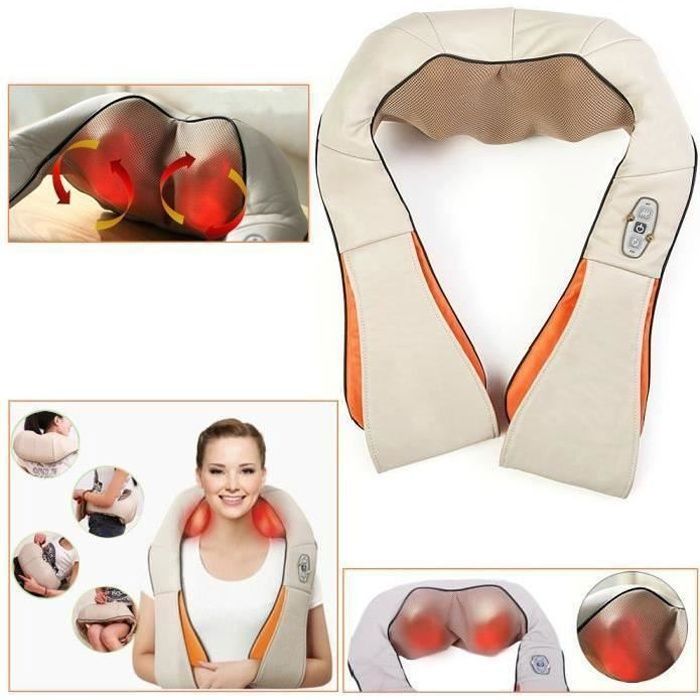 Appareil de Massage Multifonction Thermique Corps Cou Epaule Cellulite Massage