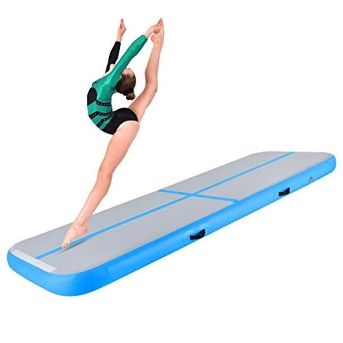 Housse Materiel WP6UK Air Track 3M 4M 5M 6M Inflatable Air Track Mat Gymnastics 2CM Thickness Gymnastics Mats without Pump for Gym/Y