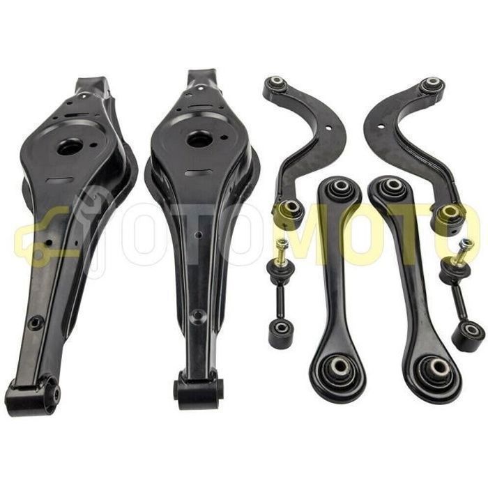 Bras de suspension arrière pour AUDI A3 8P 8PA SPORTBACK triangle, rotule, biellette 8 pièces