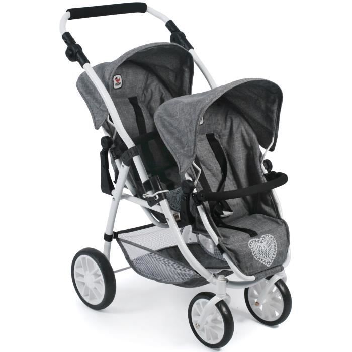 BAYER CHIC 2000 , Poussette double,Tandem-Buggy \