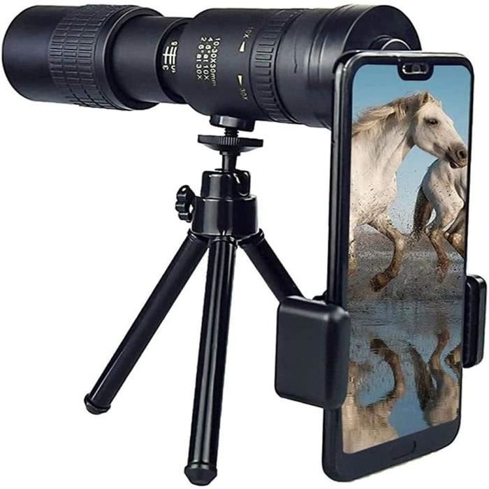OADAA Télescope Militaire Arctic P9-4K 10-300X40mm - Télescope monoculaire à Zoom Super téléobjectif, télescope à Zoom étanche A315