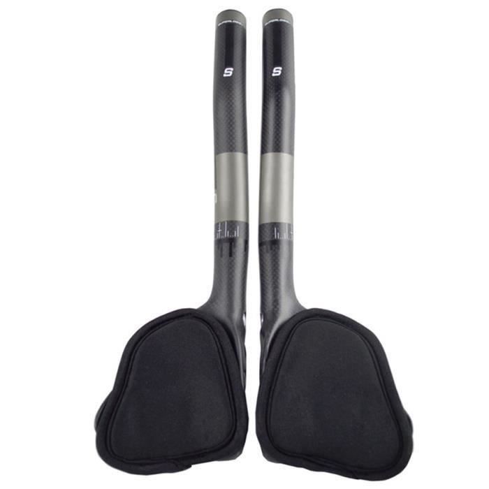 Carbone 3K Reste le Guidon de VéLo Guidon Carbone Guidon Tt VéLo Barre de PoignéE D 'Essai Barre TT Guidon de Triathlon