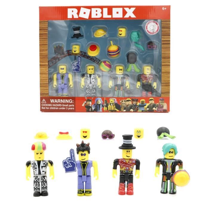 16 pcs / lot Monde Virtuel ROBLOX Disco Madness Mix Set 7 cm PVC Suite Modèle Figurines pour Collection Jouets Cadeau de vacances