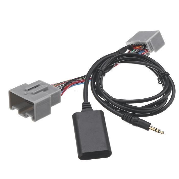 Adaptateur bluetooth Câble Audio AUX Pour Volvo C30 S40 V40 V50 S60 S70 C70 V70 XC70 S80 XC90 Wir28