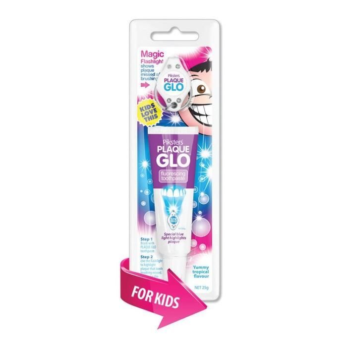 Dentifrice Plaque go Aide À Nettoyer Toutes les Surfaces Du Haut et les Dents Du Bas Fournissent Nettoyage Fin 25g