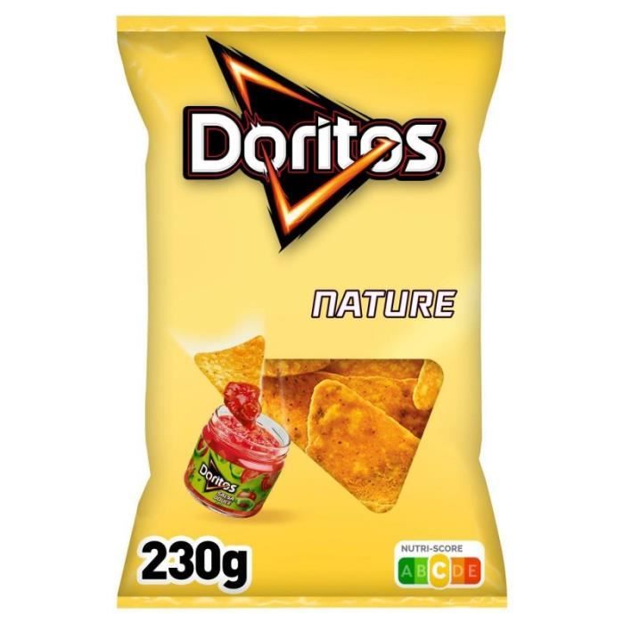 DORITOS - Nature Maxi Format 230G - Lot De 4