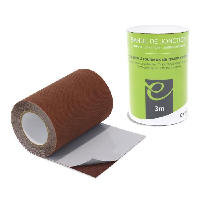EXELGREEN Gazon synthétique - Bande de jonction préencollée - 3m