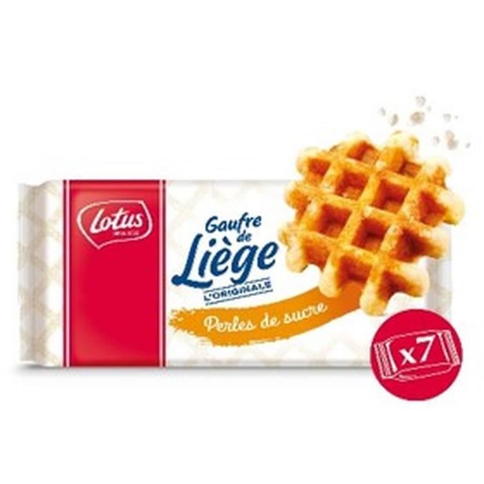 Cafe Moulu - LOT DE 12 - LOTUS Gaufres de liège aux perles de sucre - 315 g
