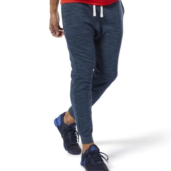 Jogging Bleu chiné Homme Reebok Marble Group