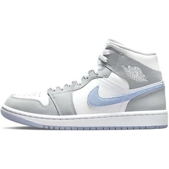 Air-Jordan 1 Mid Chaussure de Basket AJ 1 Air-Jordan One Homme Femme BQ6472-105