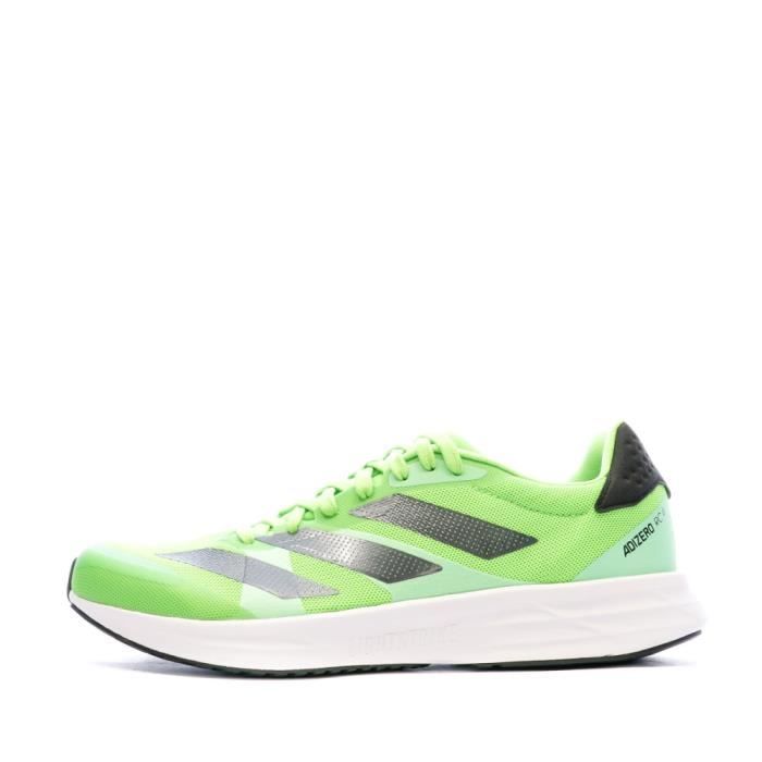 Chaussures de running vertes Homme Adidas Adizero RC 4 M